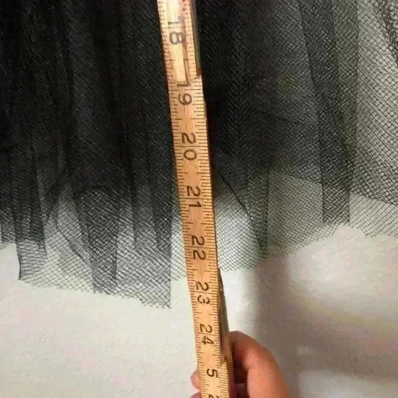 Handmade upcycled materials petticoat fits M-L - Picture 4 of 6